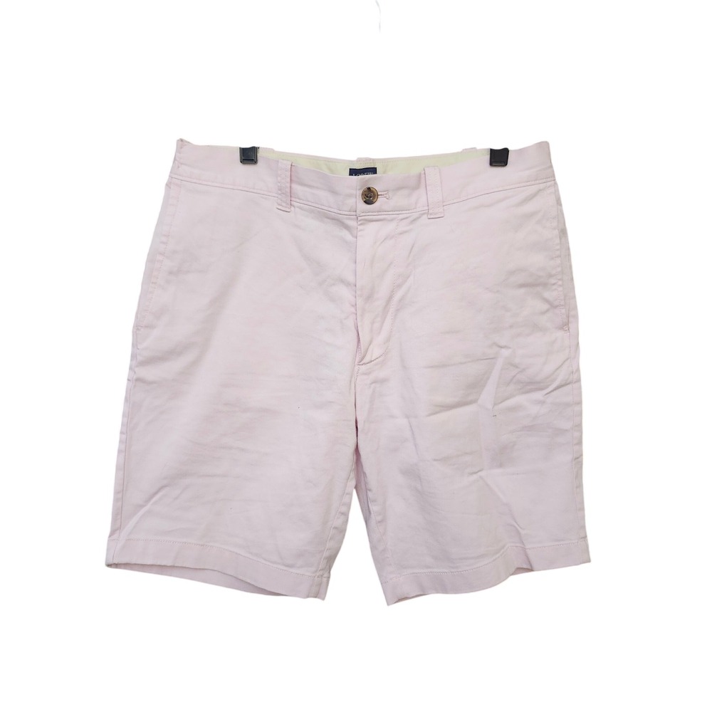 J.Crew Mens Stretch Chino Shorts Light Pink Sz 31 Classic Preppy 9"inseam Golf